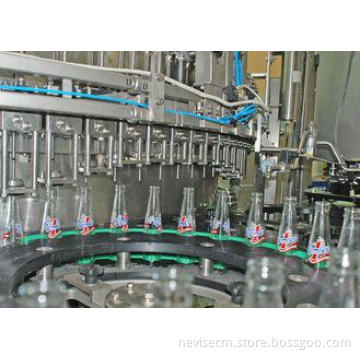 CSD Carbonated Drink Glass Bottle Filling Equipment By PLC